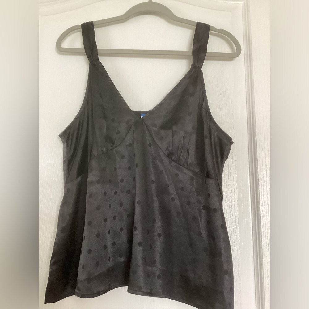 Satin old navy tank